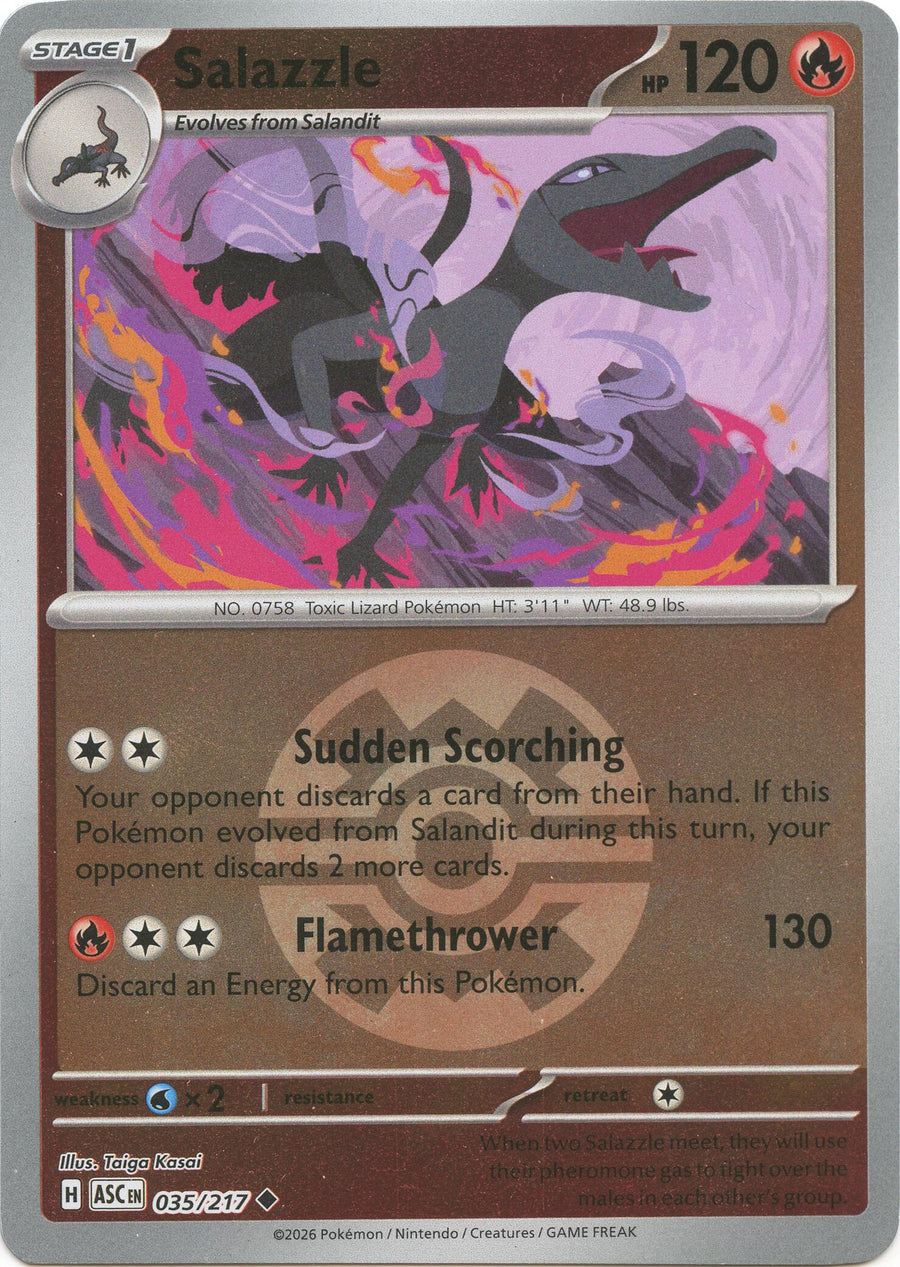 Salazzle (035/217) (Quick Ball) [Mega Evolution: Ascended Heroes]