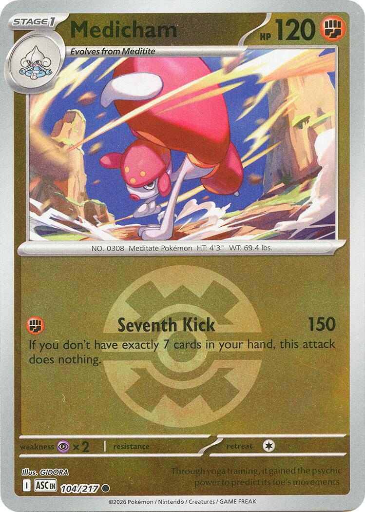 Medicham (104/217) (Quick Ball) [Mega Evolution: Ascended Heroes]
