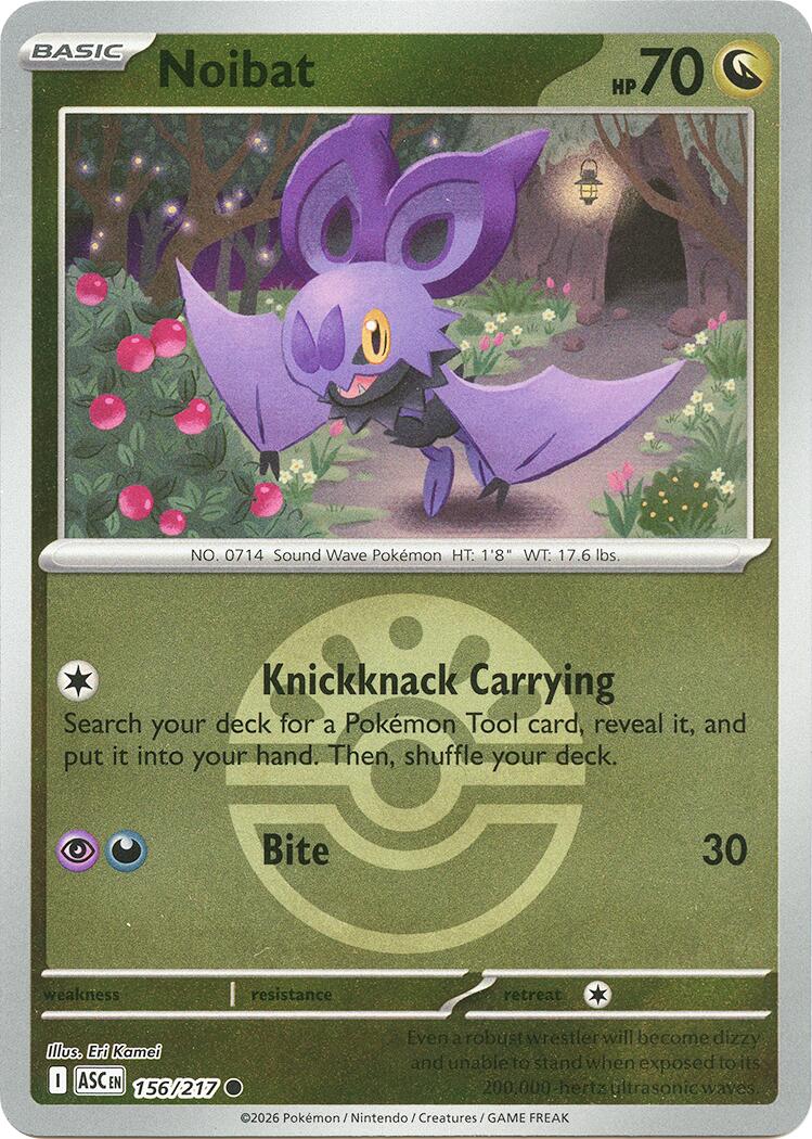 Noibat (156/217) (Friend Ball) [Mega Evolution: Ascended Heroes]