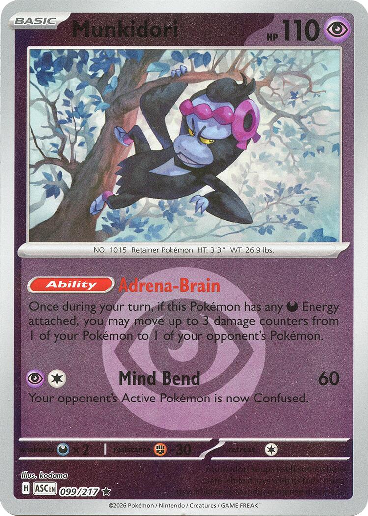 Munkidori (099/217) (Energy Symbol Pattern) [Mega Evolution: Ascended Heroes]