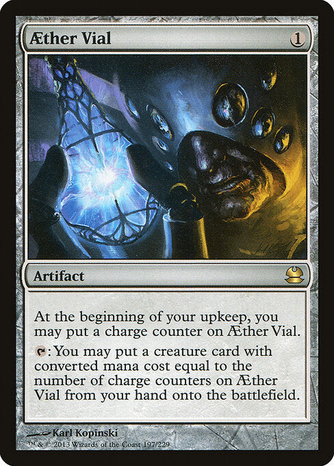 Aether Vial (MMA 197) [Modern Masters]