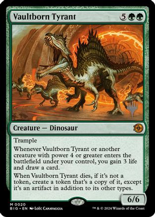 Vaultborn Tyrant [Lorwyn Eclipsed Promos]