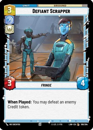 Defiant Scrapper (106/264) (106/264) [A Lawless Time]