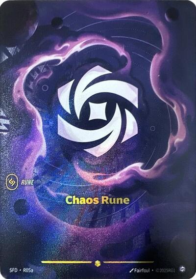 Chaos Rune R05a (SFD R05a) [Spiritforged]
