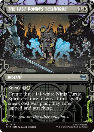 The Last Ronin's Technique (Showcase) [Teenage Mutant Ninja Turtles]