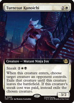 Turncoat Kunoichi (Extended Art) [Teenage Mutant Ninja Turtles]