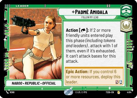 Padme Amidala - Follow My Lead (4/84) (4/84) [Twin Suns]