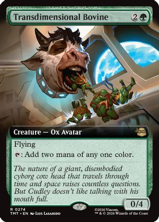 Transdimensional Bovine (Extended Art) [Teenage Mutant Ninja Turtles]