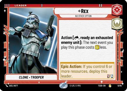 Rex - No Other Option (6/84) (6/84) [Twin Suns]