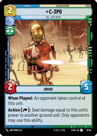 C-3P0 - Die, Jedi Dogs! (15/84) (15/84) [Twin Suns]
