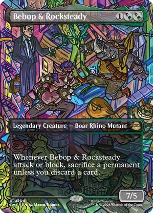 Bebop & Rocksteady (Borderless) [Teenage Mutant Ninja Turtles]