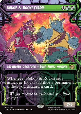 Bebop & Rocksteady (Showcase) [Teenage Mutant Ninja Turtles]