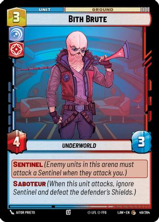 Bith Brute (49/264) (49/264) [A Lawless Time]