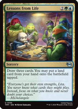 Lessons from Life [Teenage Mutant Ninja Turtles]