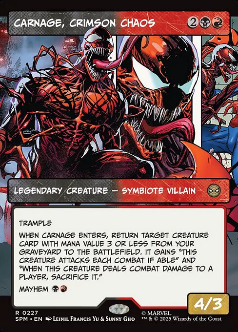Carnage, Crimson Chaos (SPM 227) [Marvel's Spider-Man]