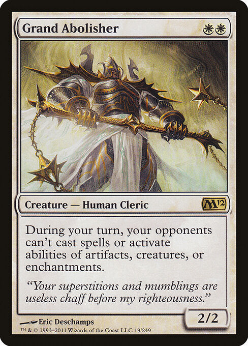 Grand Abolisher (M12 19) [Magic 2012]