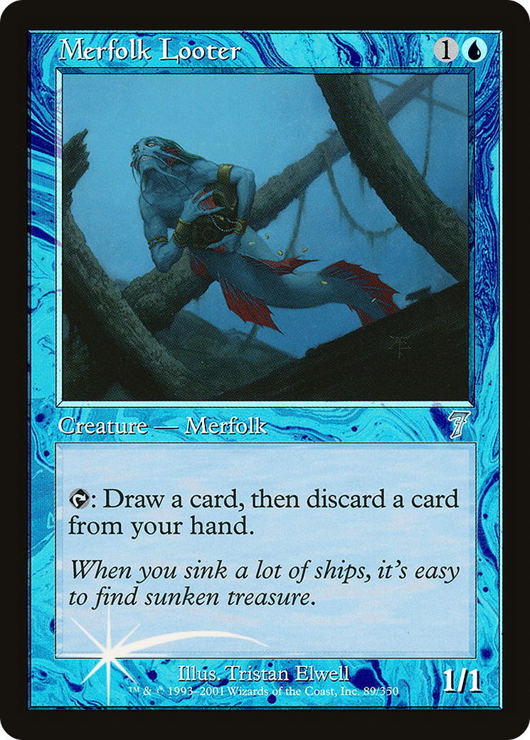 Merfolk Looter [Seventh Edition]