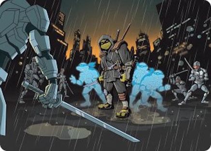 The Last Ronin's Technique Art Card [Teenage Mutant Ninja Turtles Art Series]