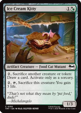 Ice Cream Kitty [Teenage Mutant Ninja Turtles]