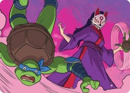 Kitsune's Technique Art Card [Teenage Mutant Ninja Turtles Art Series]