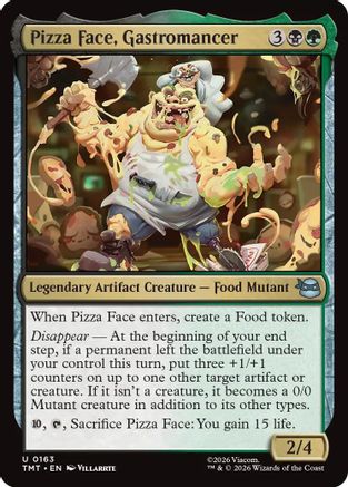 Pizza Face, Gastromancer [Teenage Mutant Ninja Turtles]