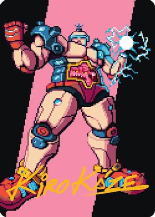 Krang, the All-Powerful Art Card (Gold-Stamped Signature) [Teenage Mutant Ninja Turtles Art Series]