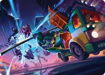 Donatello, Rad Scientist Art Card [Teenage Mutant Ninja Turtles Art Series]