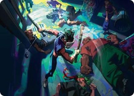 Pain 101 Art Card [Teenage Mutant Ninja Turtles Art Series]