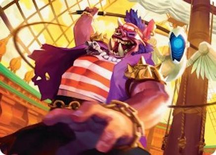 Bebop, Skull & Crossbones Art Card [Teenage Mutant Ninja Turtles Art Series]