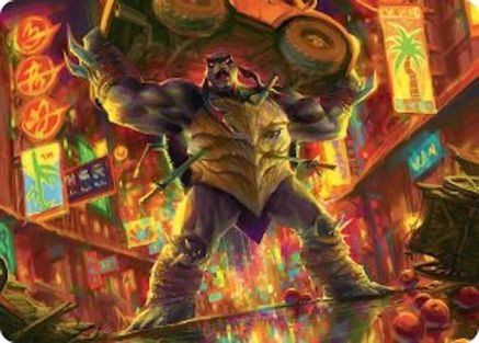 Slash, Reptile Rampager Art Card [Teenage Mutant Ninja Turtles Art Series]