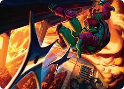 Storm of Steel Art Card [Teenage Mutant Ninja Turtles Art Series]