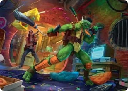 Michelangelo, Game Master Art Card [Teenage Mutant Ninja Turtles Art Series]