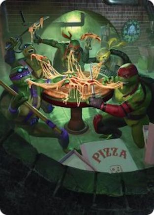 Food Chain Art Card [Teenage Mutant Ninja Turtles Art Series]