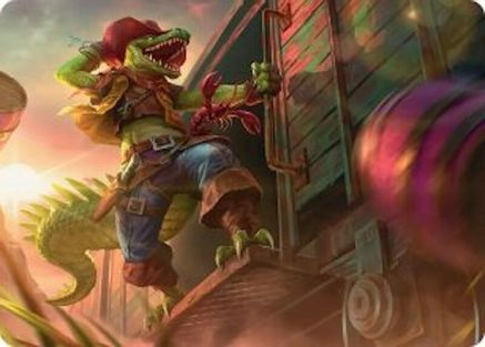 Leatherhead, Iron Gator Art Card [Teenage Mutant Ninja Turtles Art Series]