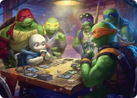 Lessons from Life Art Card [Teenage Mutant Ninja Turtles Art Series]