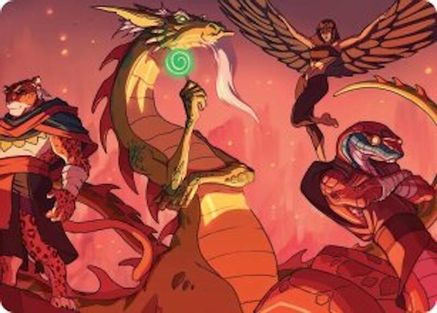 North Wind Avatar Art Card [Teenage Mutant Ninja Turtles Art Series]