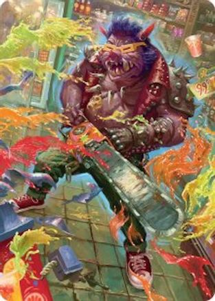 Bebop, Porcine Punk Art Card [Teenage Mutant Ninja Turtles Art Series]