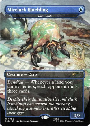 Mirelurk Hatchling - Ruin Crab [Secret Lair Drop Series]