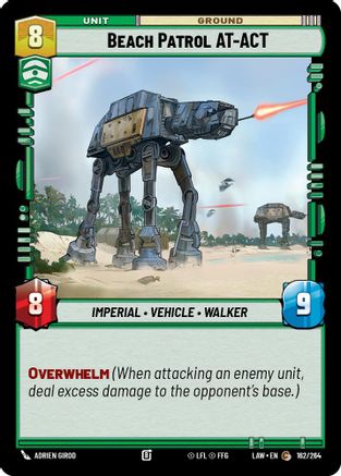 Beach Patrol AT-ACT (162/264) (162/264) [A Lawless Time]