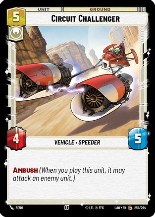 Circuit Challenger (255/264) (255/264) [A Lawless Time]