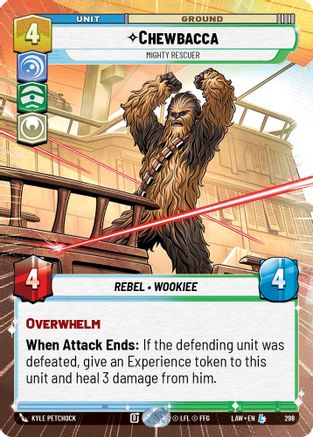 Chewbacca - Mighty Rescuer (298) (Hyperspace) (298) [A Lawless Time]