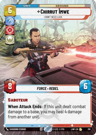 Chirrut Imwe - I Don't Need Luck (310) (Hyperspace) (310) [A Lawless Time]