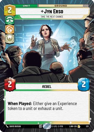 Jyn Erso - Take the Next Chance (331) (Hyperspace) (331) [A Lawless Time]