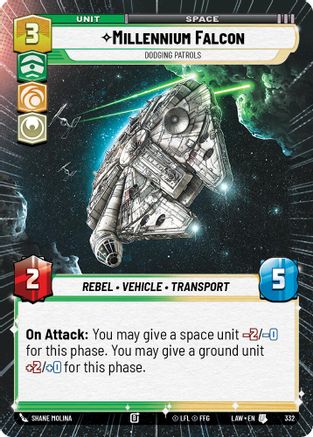 Millennium Falcon - Dodging Patrols (332) (Hyperspace) (332) [A Lawless Time]