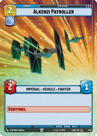 Alkenzi Patroller (378) (Hyperspace) (378) [A Lawless Time]