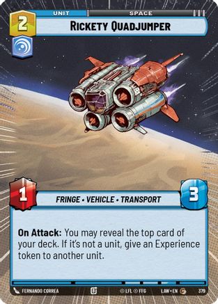 Rickety Quadjumper (379) (Hyperspace) (379) [A Lawless Time]