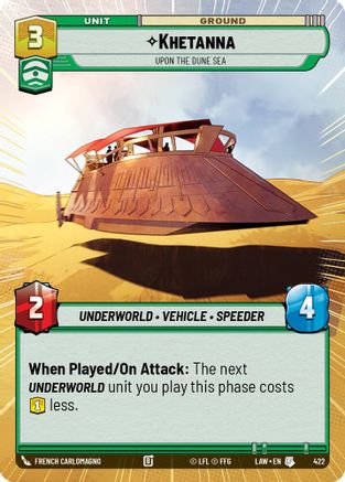Khetanna - Upon the Dune Sea (422) (Hyperspace) (422) [A Lawless Time]