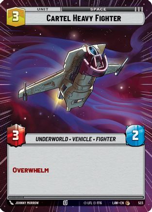 Cartel Heavy Fighter (523) (Hyperspace) (523) [A Lawless Time]