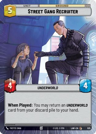 Street Gang Recruiter (525) (Hyperspace) (525) [A Lawless Time]