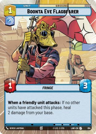 Boonta Eve Flagbearer (614) (Hyperspace Foil) (614) [A Lawless Time]